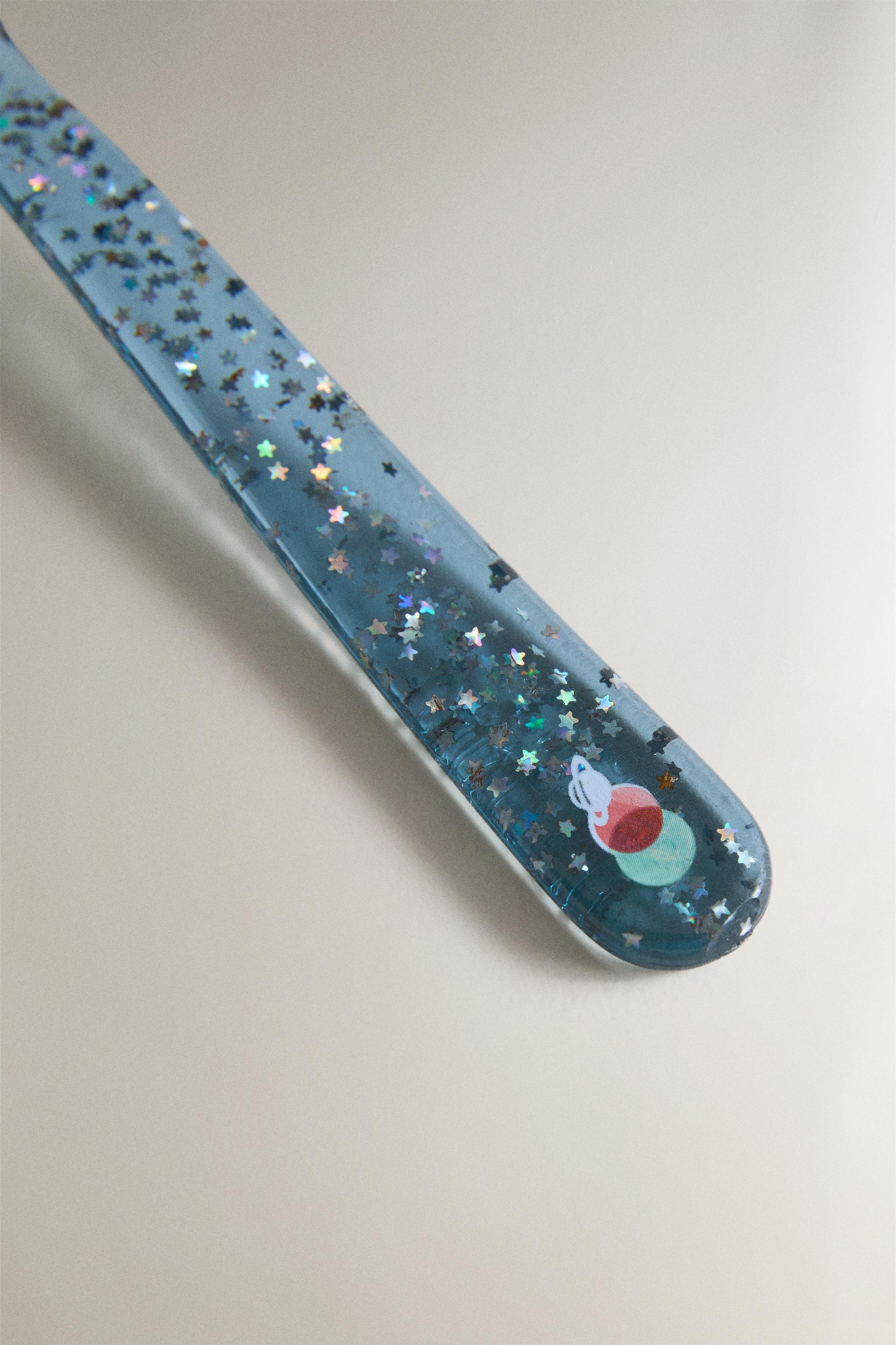 FOURCHETTE ENFANT PAILLETTES ÉTOILES TRITAN™